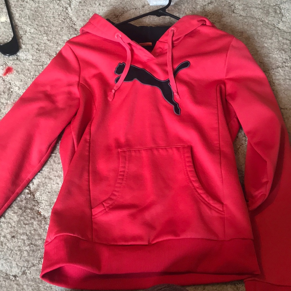 Coral puma jacket